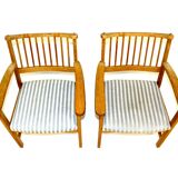2 armchair game, Yngve Ekström for Swedese, Sweden, 1970