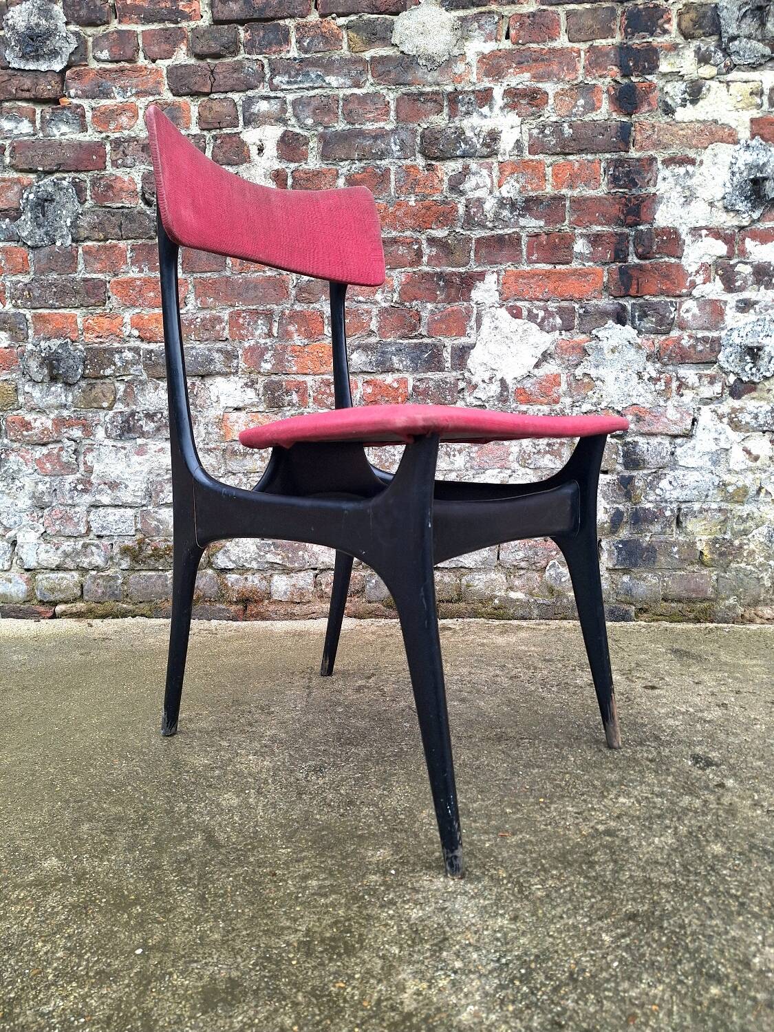 Set of 6 vintage Alfred Hendrickx chairs for Belform model S3