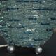 Design oval glass table lamp from the 1970s