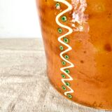 Provencal pitcher in glazed terracotta