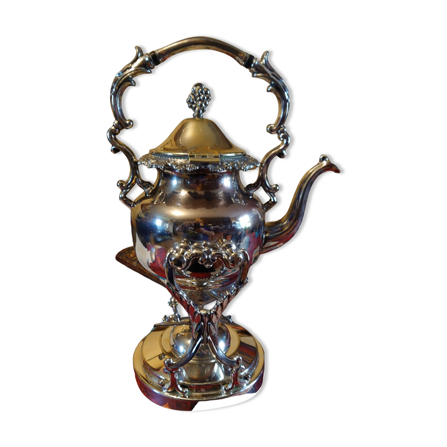 Samovar metal agent silver on copper late XlX early XX