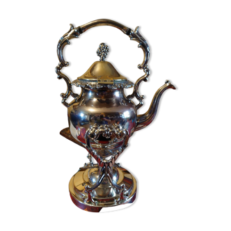 Samovar en métal agente silver on copper fin XlX début XX