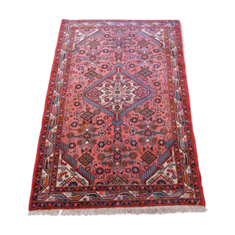 Vintage Persian Hamadan Handmade Oriental Carpet 103x150cm