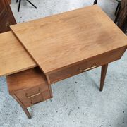 Bureau d'appoint vintage années 1950 à pieds compas