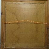 Miroir en stuc doré 55 x 60 cm