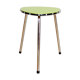Vintage green and chrome stool