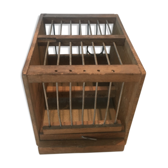 Cage à oiseaux en bois