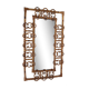 Vintage bamboo mirror