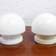 Pair of vintage wall or ceiling lights