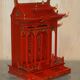 Armoire Chinoise Vintage à Toit Pagode, Très Décorative