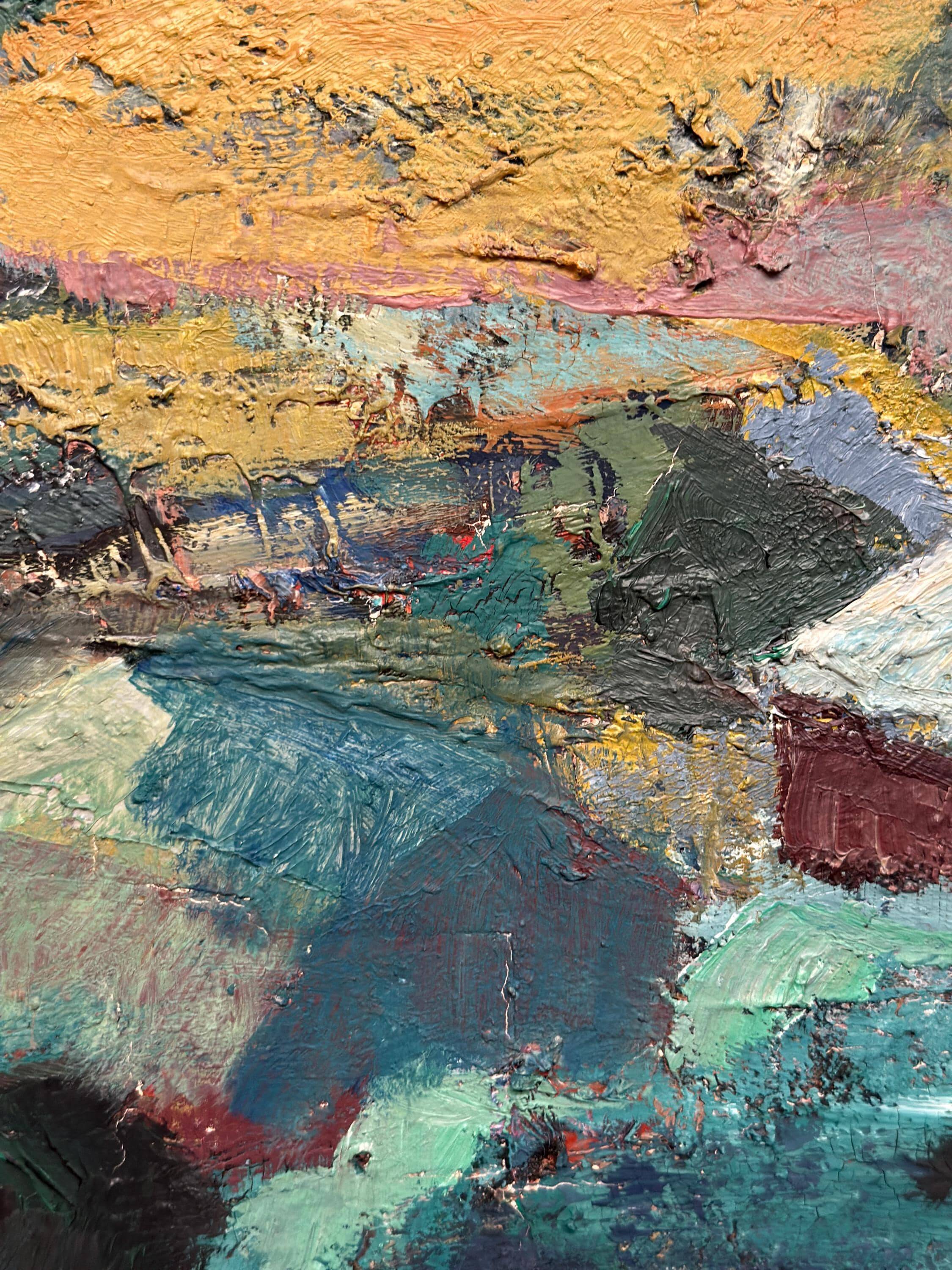 European Oil on Canvas – Landscape by Tadeusz Kamasa