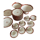 Monogrammed dessert service