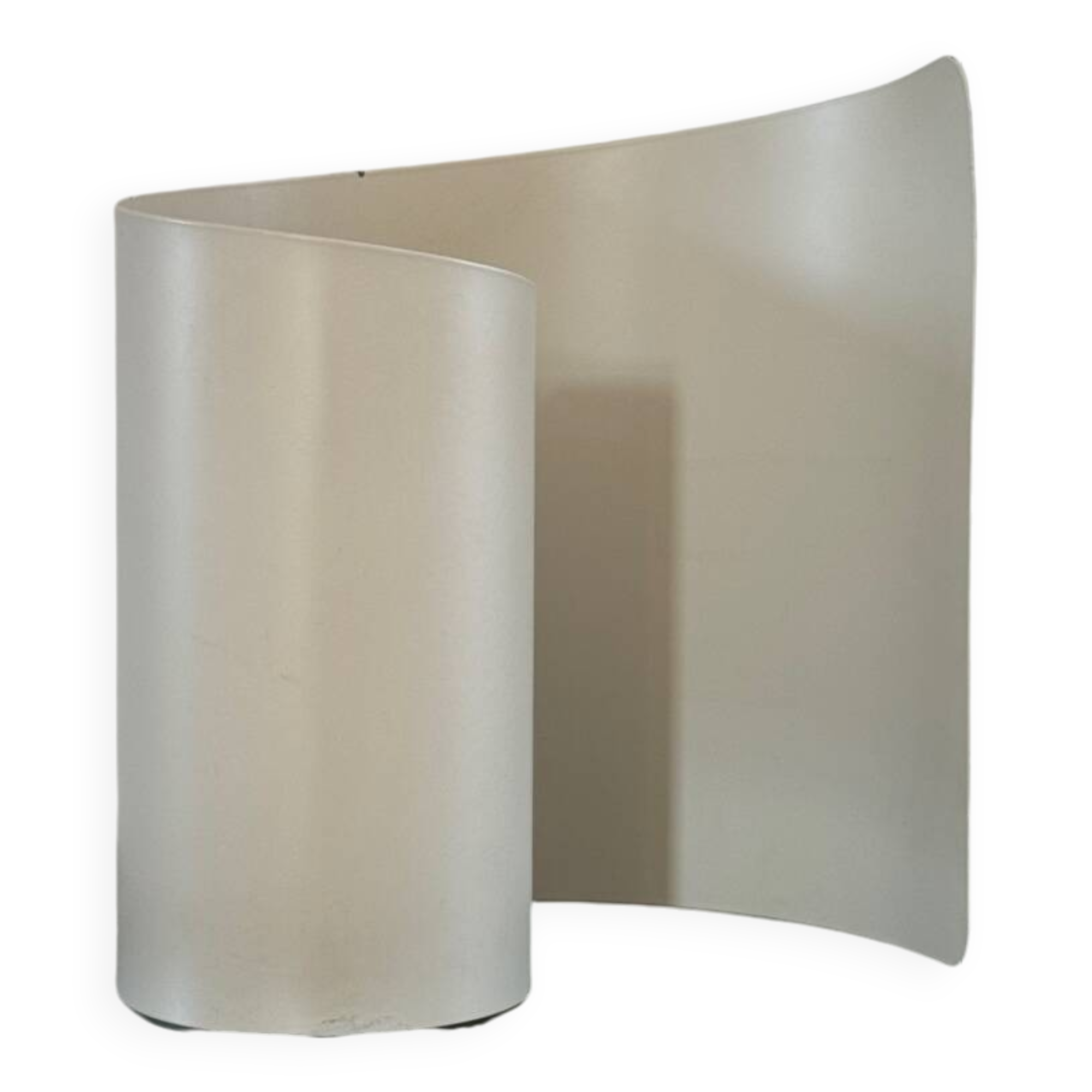 Tessa postmodern design lamp in lacquered metal, Brilliant Leuchten edition, 80s