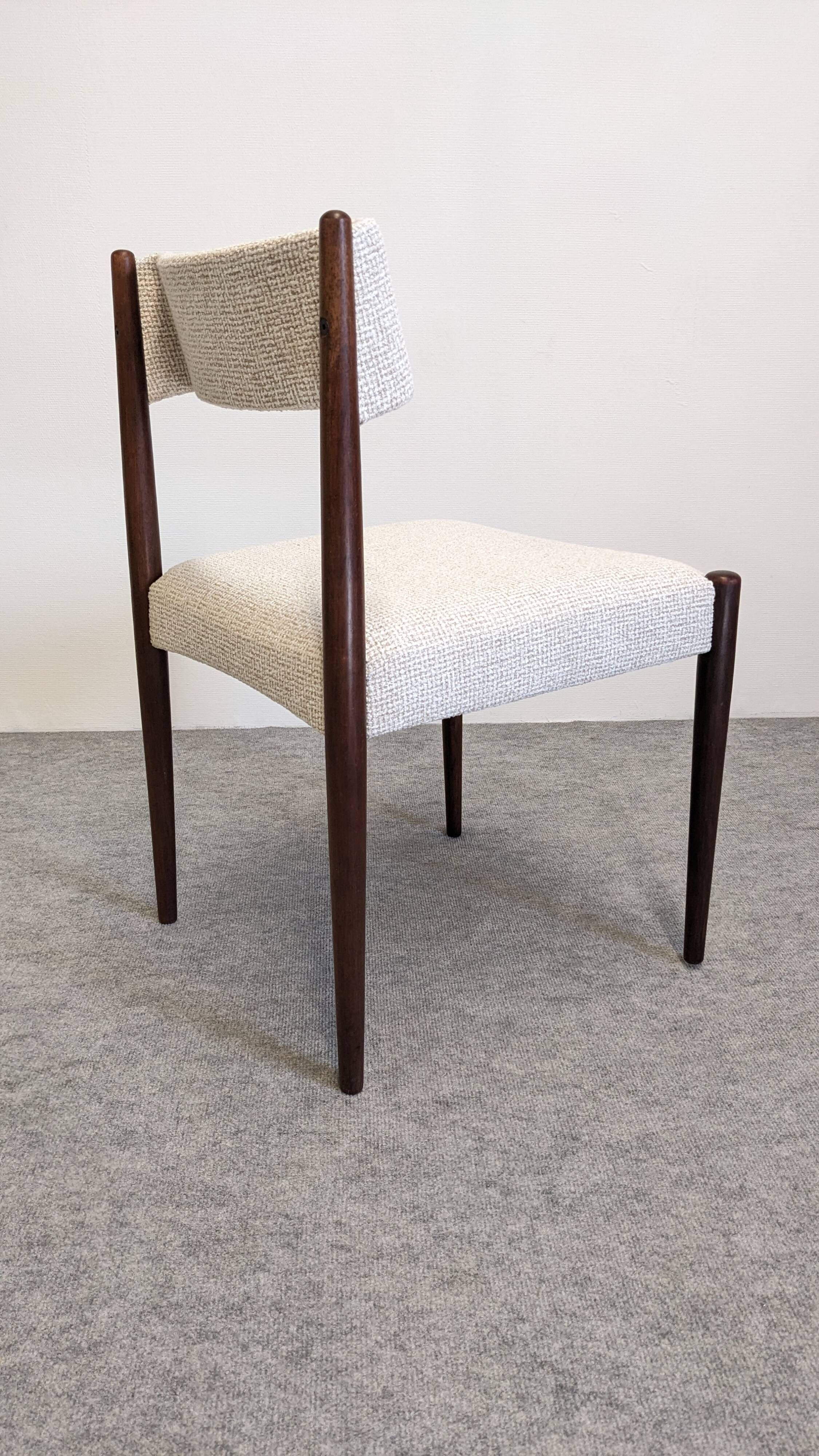 Série de 6 chaises d'Axel Bender Madsen pour Bovenkamp, Pays-Bas vers 1960