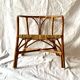 Chaise vintage pour enfant en bambou