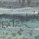 HST painting "Landscape with towns and fishermen" signed Texier + frame XIX°