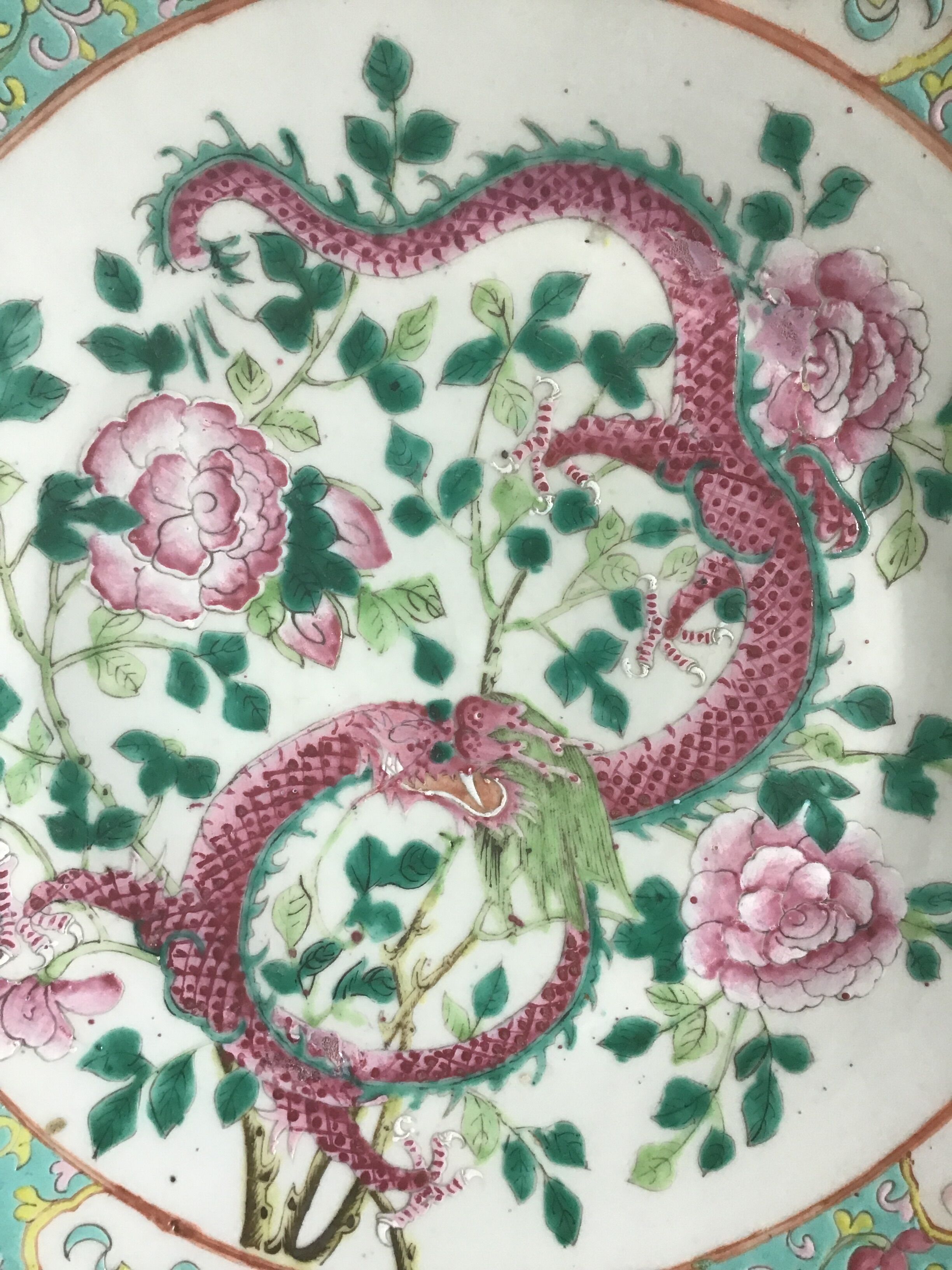 Chinese cermal dish