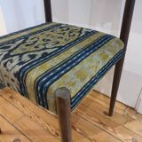 Restored chair Balinese fabrics