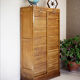 Superb Cabinet double curtain, 40-50 year, solid oak