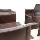 Set of 4 Matteo Grassi Korium dining/conference chairs by Tito Agnoli