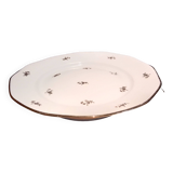 Standing presentation plate
