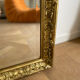 Large old Louis-Philippe shell mirror 165x97 cm