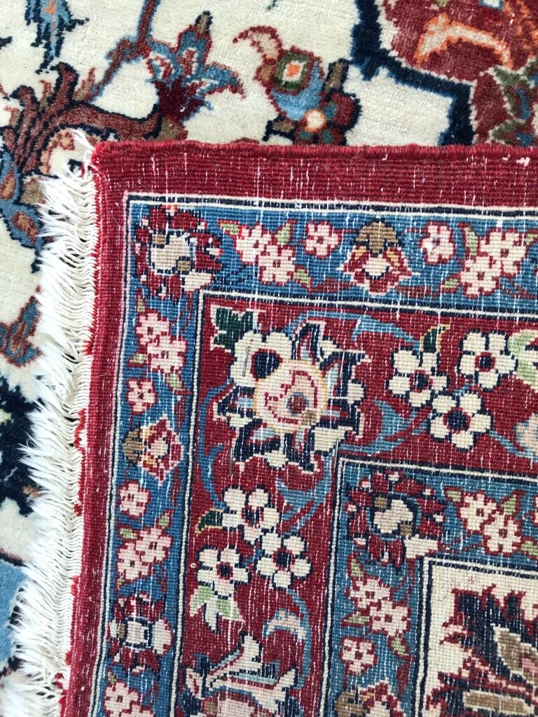 Handmade Isfahan persian carpet 104x150cm