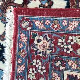 Tapis ancien persan Ispahan fait main 104x150cm