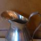 Coffee set in silver metal composed of 3 pitchers, Millan Freres, Paris