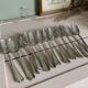 Set of 12 vintage soup spoons Arr deco Argental