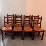 Extendable table with 8 chairs