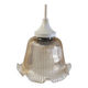 Smoked glass portable lamp - mid 20th century.
