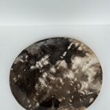 Dish in petrified wood