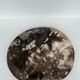 Dish in petrified wood