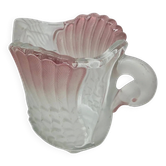 Pichet cygne en verre moulé pressé - Ref 1438