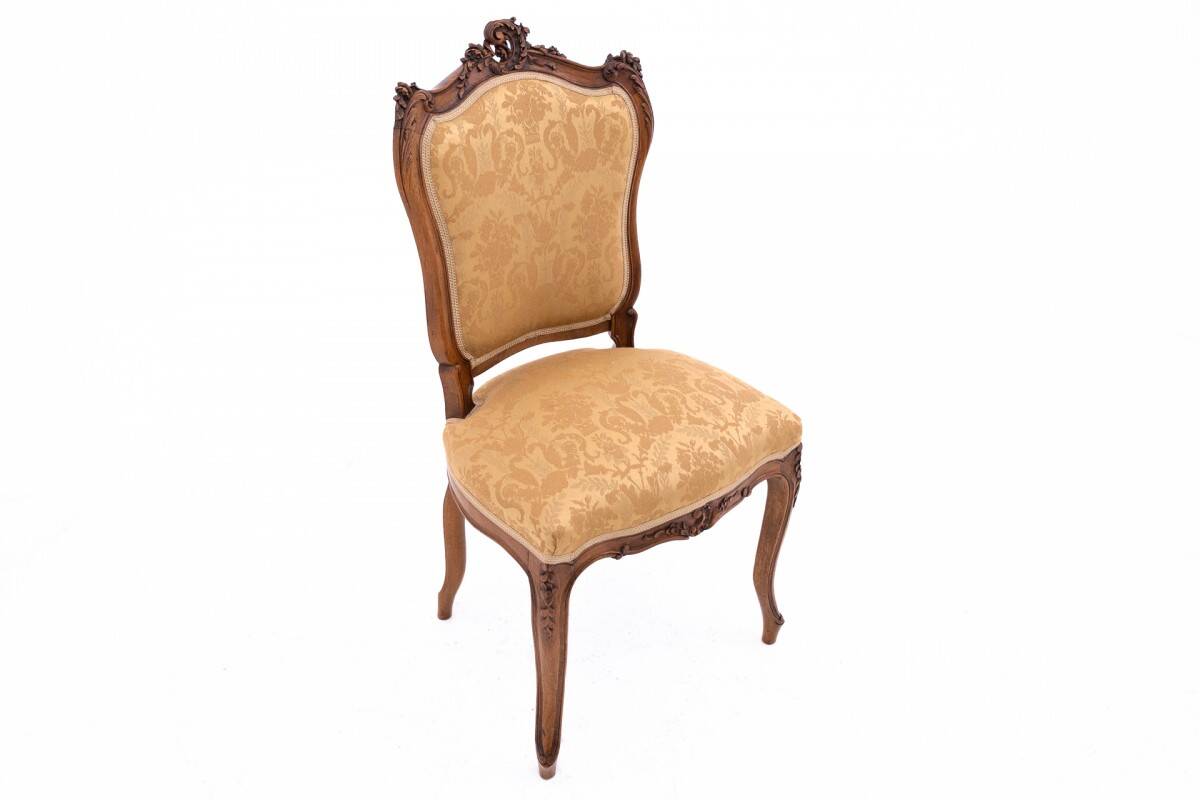 Antique chair, France, late 19th century. After renovation