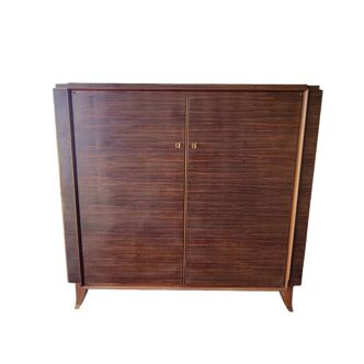 Art Deco rosewood wardrobe Jules & André Leleu