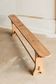 Vintage wooden bench