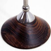 Bougeoir scandinave forme diabolo 1970