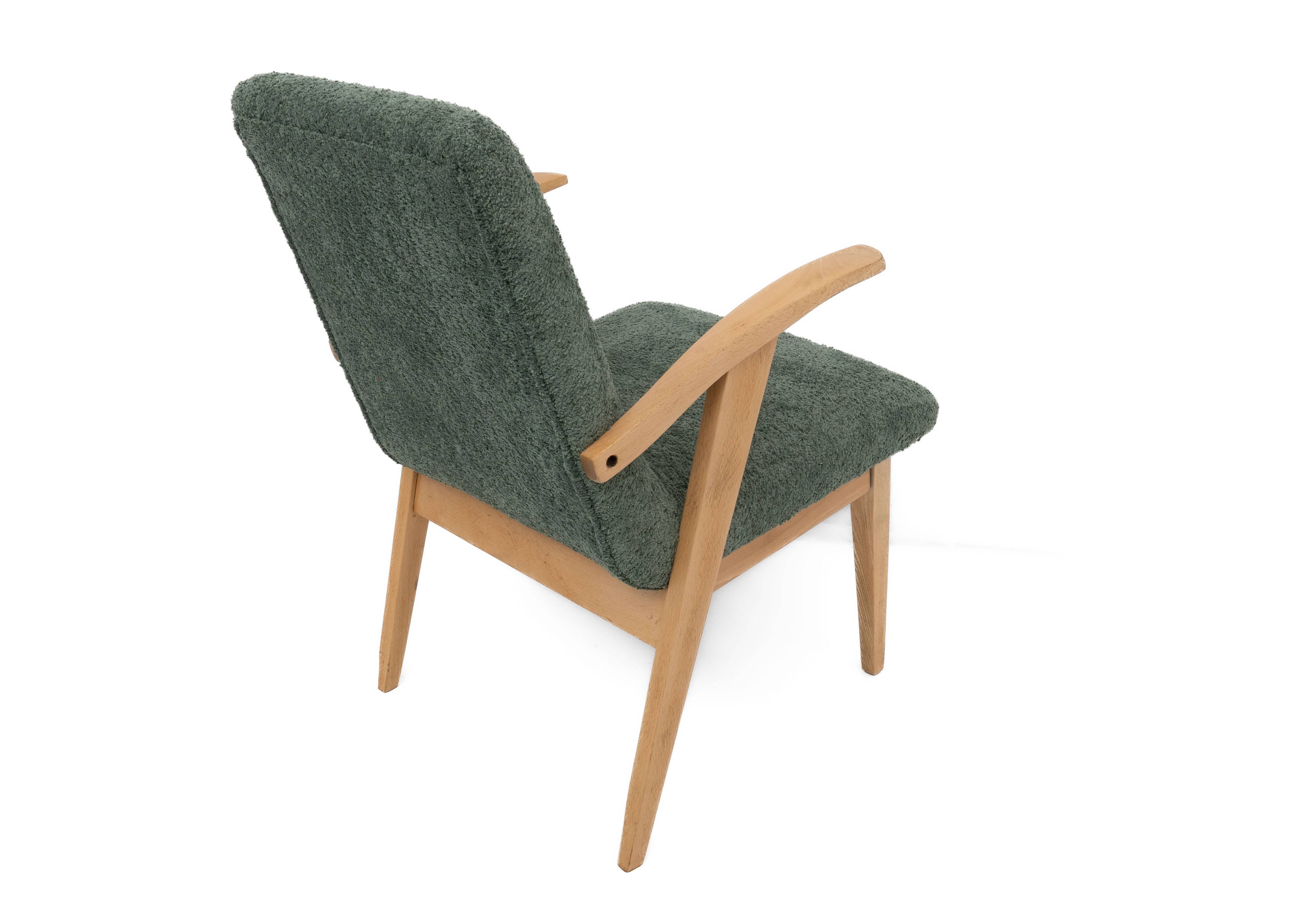 Armchair type 300-123, designed by Mieczysław Puchała. Poland 1960.