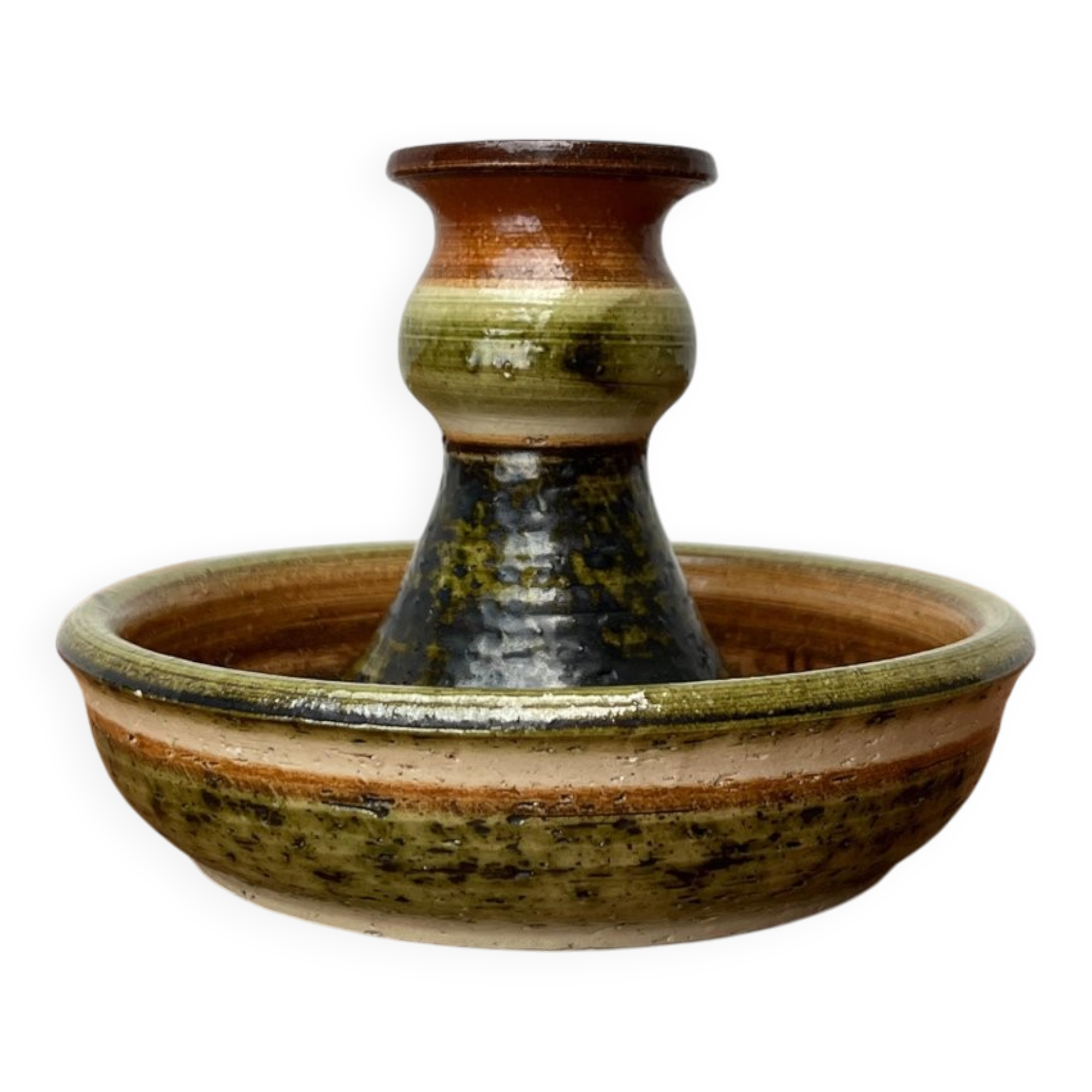 Mid-century German studio candlestick, 1960s