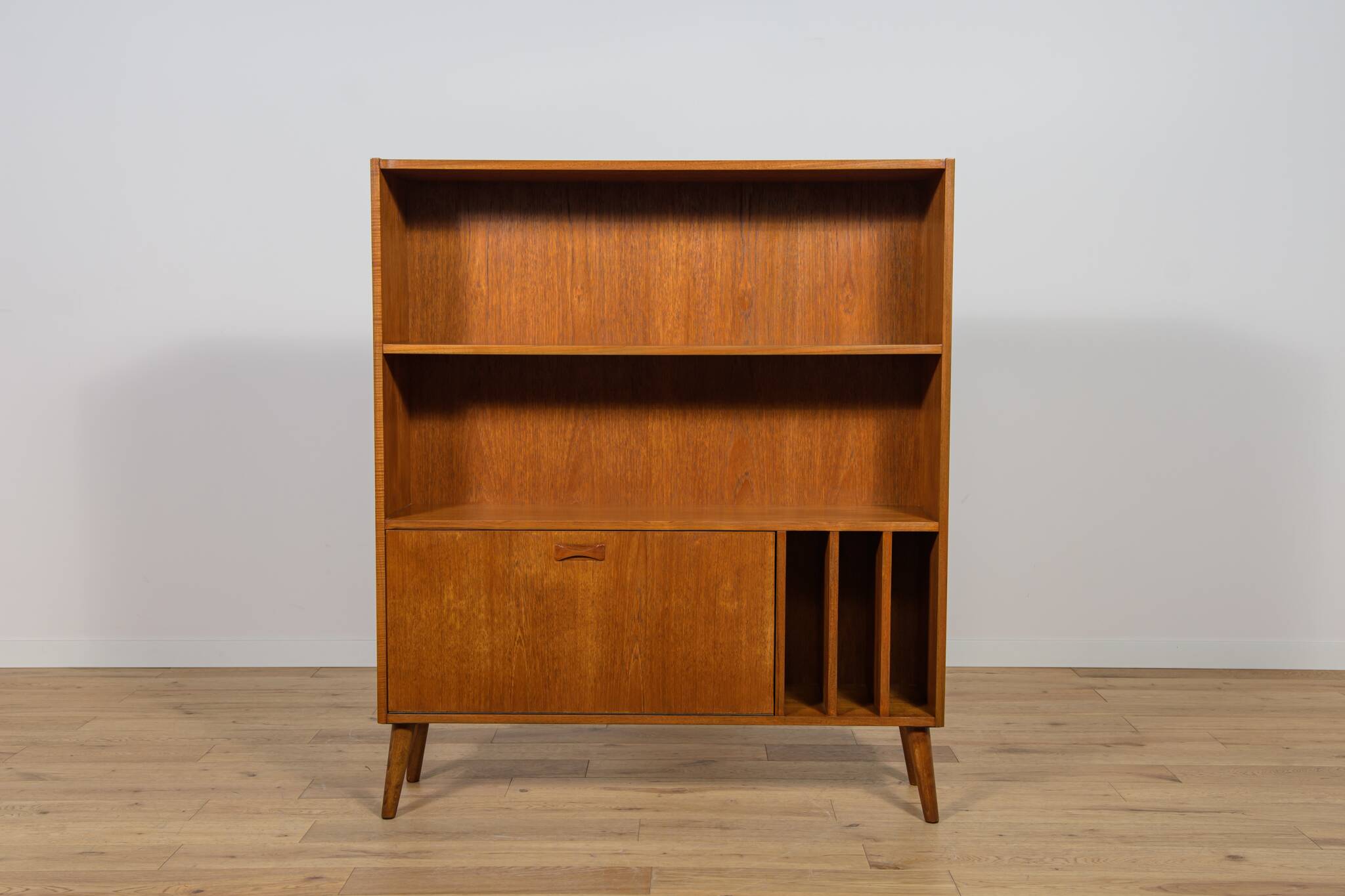 Mid-Century Teak Shelf, Denmark, 1970s