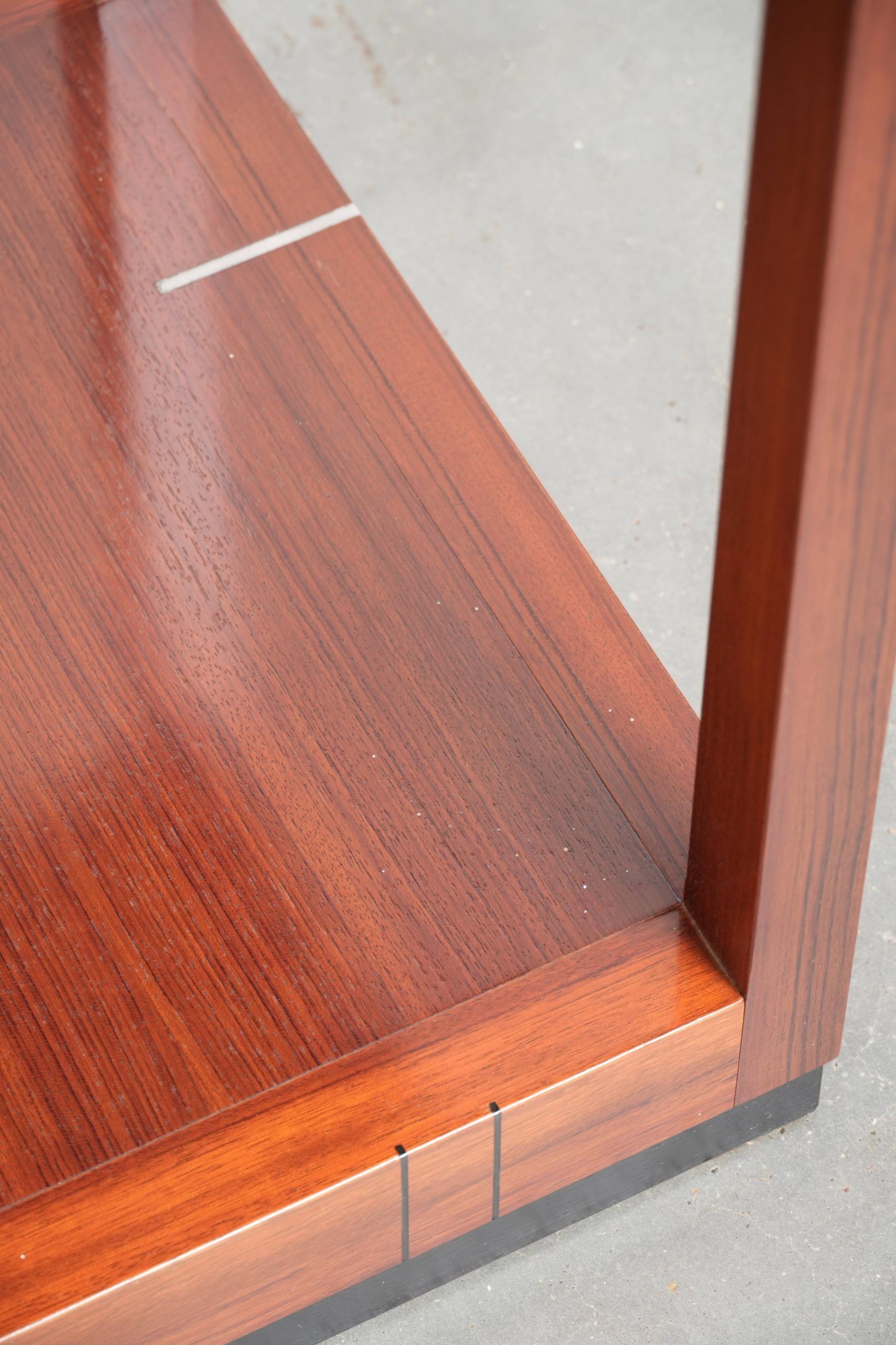 Special tall square Art Deco  design side table