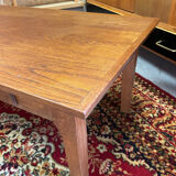 Coffee table with one vintage wooden drawer ep 50/60