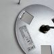 White plastic design cube pendant by Delta light Belgium, 1990s