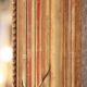 Manor house trumeau mirror in gilded wood, 19th century