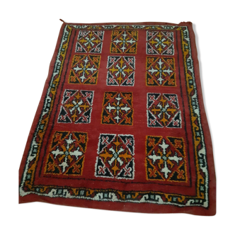 Old fashion carpet vintage red 180-130