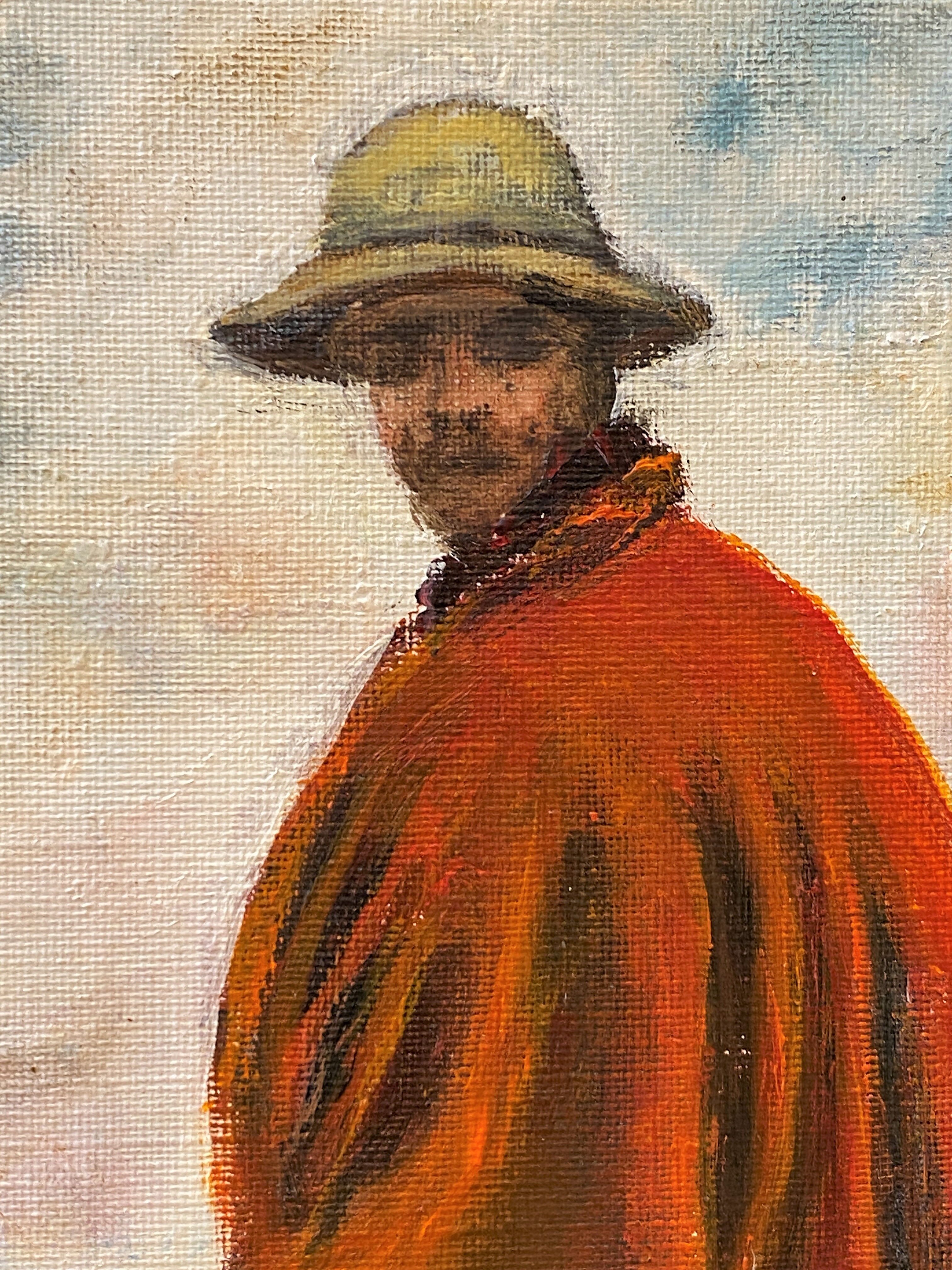 Painting on canvas Gardian