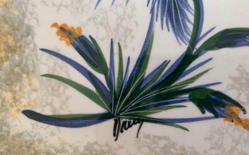 Vallauris round flat plates