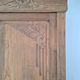 Wardrobe, oak linen cupboard from 1920.